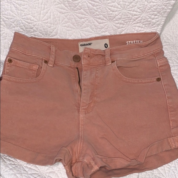Garage high waisted shorts
